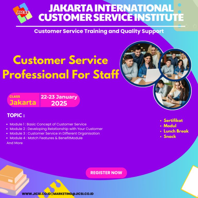 Certified Customer Service Professional For Staff