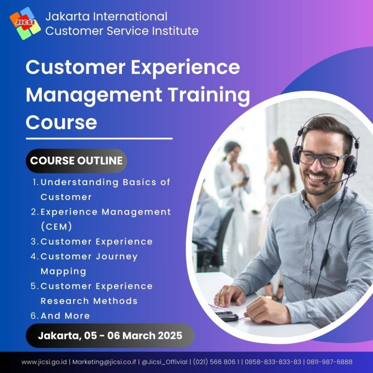 Poster Customer Experience Management Training Course February (1)